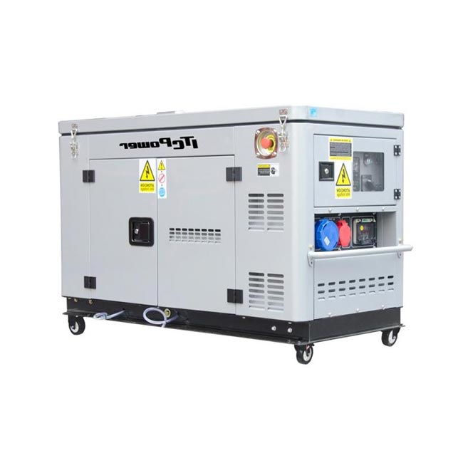 Генератор трифазен - монофазен дизелов обезшумен DG 12000ХSE Т ITC Power