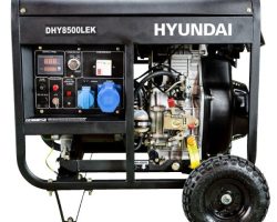 Генератор дизелов монофазен HYUNDAI DHY 8500LEK - 6,5 kW