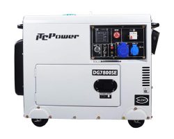 Генератор дизелов монофазен обезшумен DG 7800SE